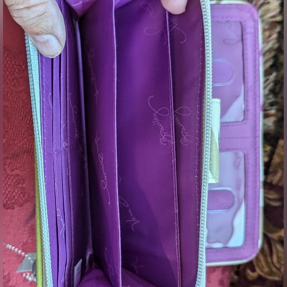 Vera Bradley Portobello Road Turn lock Wallet - Picture 5 of 14